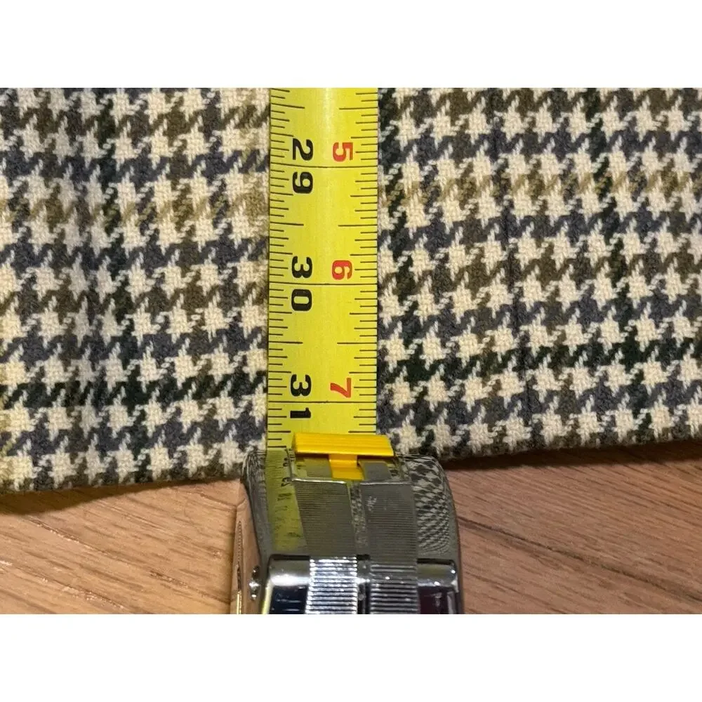 Vintage Gucci Wool & Cashmere Houndstooth Sport Coat - Made in Italy / Blazer